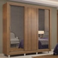 thumbnail image 1 of Ropero Closet Madesa Lyon 3 Puertas Con Espejos Pies M, 1 of 5