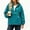 Green, variant on Dpjklzsn Women's Waterproof Half Zip Hooded Pullover Jacket, Lightweight Anorak with Pockets for Hiking Travel