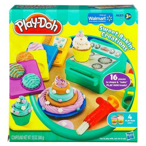 Sweet Shoppe Sweet Bakin' Creations Play-Doh Brand New Sealed 4 cans 