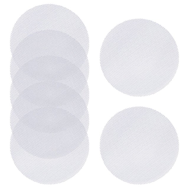 50Pcs Leakproof Bottom Grid Mat Mesh Screens Plant Pot Gardening Pad Breathable Durable Bonsai Home Insect Prevention
