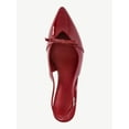 thumbnail image 5 of Free Assembly Women's Slingback Kitten Heel Shoes with Bow, 5 of 7
