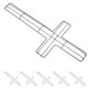 thumbnail image 2 of 6 piezas de marco para corona en forma de cruz, marco para corona en forma de cruz, marco para corona en forma de cruz para bricolaje, marco de alambre de metal reutilizable para corona, 2 of 7