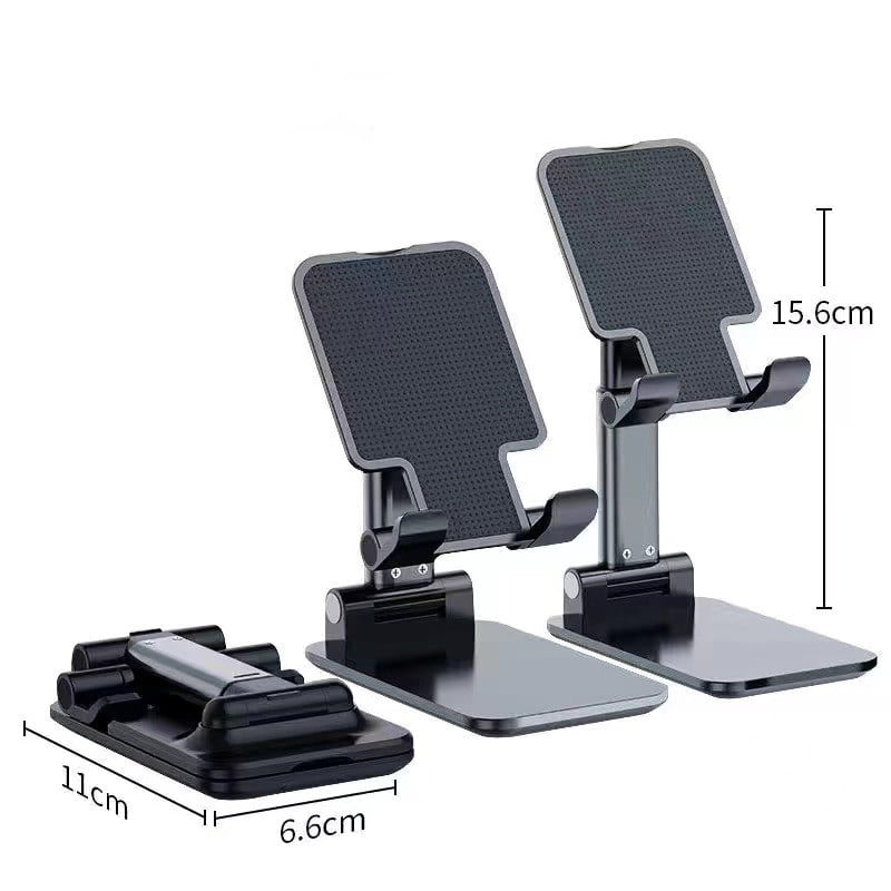 Phone Stand Desk Foldable Holder Height Adjustable Cell Phone Cradle