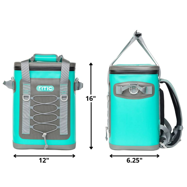 RTIC Backpack Cooler 20 Can, Insulated Portable Soft Cooler Bag