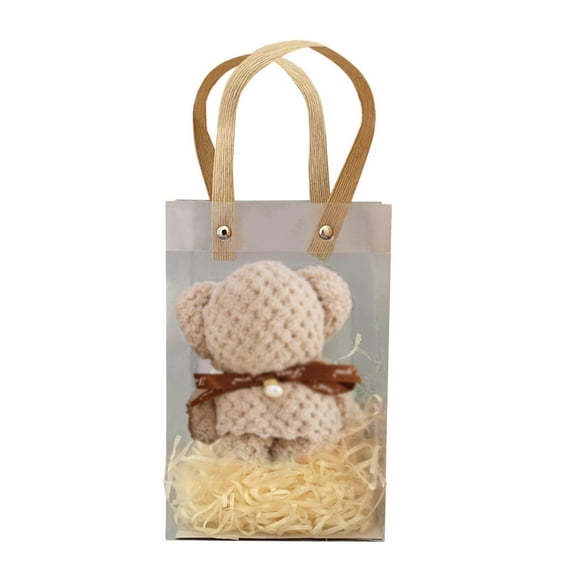 Toallas de oso, suaves, para cocina, hogar, fiestas, regalos de cocina para mamá Bolsas de rafia de café