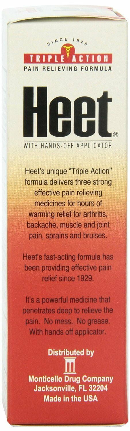 Buy Heet® Pain Relieving Liniment Liquid w/applicator 2.8 fl oz. (84mL