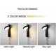 thumbnail image 4 of Aplique de pared LED tricolor seleccionable de 9 W con interruptor de tracción giratorio de 360° Aplique de pared LED para interiores para sala de estar, dormitorio, cocina, 4 of 5