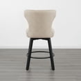 thumbnail image 6 of CHITA Swivel Bar Stools Tufted Wingback with Nail Head Set of 2, 6 of 11