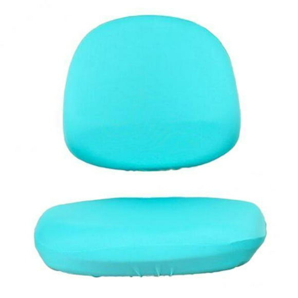 2 para sillas de ordenador de oficina, para asientos de escritorio giratorias universales, perfecl Cubierta de la silla de la computadora de oficina