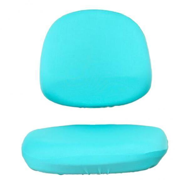2 para sillas de ordenador de oficina, para asientos de escritorio giratorias universales, perfecl Cubierta de la silla de la computadora de oficina