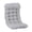 Light Gray, variant on Integrated Chair Cushion with Seat and Backrest, Ergonomic Seat and Back Cushion Pad, One Piece Chair Pad for Home and Office Use