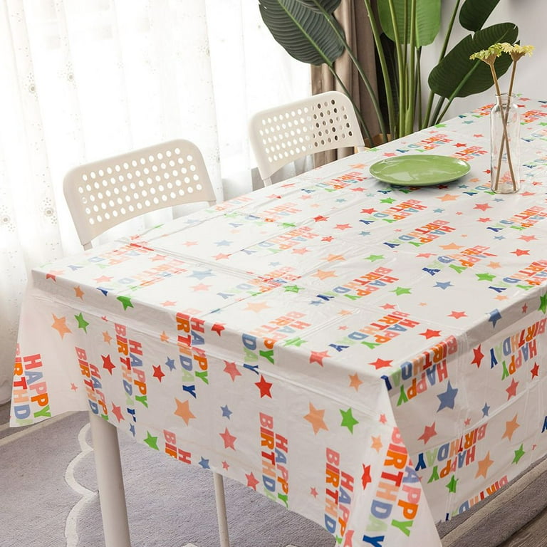 Happy Birthday Tablecloth 54