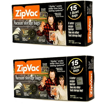Zip Vac Spare Bags (1l) 15pk