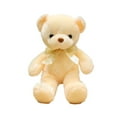 thumbnail image 1 of Bamboohart Weighted Stuffed Animals 30cm Bear Design Weighted Plush Soft Texture Versatile Gift Cute Stuff Yellow, 1 of 4