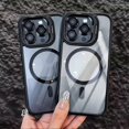 thumbnail image 3 of Shockproof Magnetic MagSafe Phone Case with Lens Protector Stand for iPhone 14 14 Pro Max Plus, 3 of 5