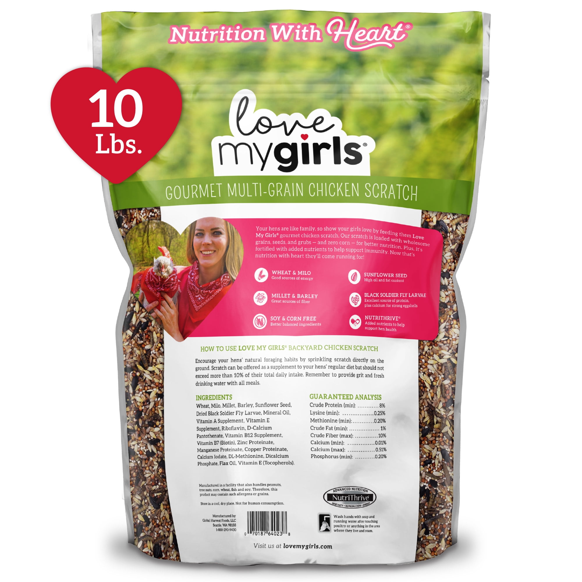 Love My Girls 10# Scratch and Grubs