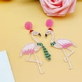 thumbnail image 5 of AEXTO Earrings Boho Earrings Flamingo Drop Dangle Earrings, 5 of 13