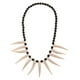thumbnail image 1 of Collar de Plástico Soledad tribal cuerno del colmillo artificial, 1 of 5