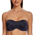 thumbnail image 1 of SHILIU-Women's Strapless Bra for Large Bust Minimizer Unlined Bandeau with Underwire, 1 of 4