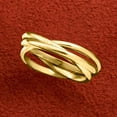 thumbnail image 4 of Ross-Simons Italian 18kt Gold Over Sterling Rolling Ring, Women's, Adult, 4 of 6