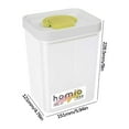 thumbnail image 2 of YHDSYY Big Sale! Sealed Cans For Grains And Miscellaneous Grains Food Grade Plastic Preservation Storage Tanks Transparent And Stackable Kitchen Dry Goods Preservation Boxes, 2 of 2