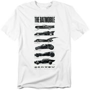 Batman 85Th Anniversary T-Shirt 85Th Anniversary Batmobile On Light Unisex Graphic Tee for Men & Women