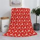 thumbnail image 1 of Christmas Reindeer Snowflakes Blanket Fleece Plush Throw Blankets Soft Cozy Warm Bedspread Shawl Bed Sofa Flannel Print Blanket, 1 of 4