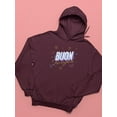 thumbnail image 3 of Buon Ferragosto Beach Objects Hoodie Women -Image by Shutterstock, Female 3X-Large, 3 of 4