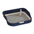 thumbnail image 5 of TOOYFUL Dog Potty Pad Mesh Training Toilet Potty Tray with Protection Wall Every Side Dog Toilet for Small and Medium Dogs Cats Puppy Navy, 5 of 9