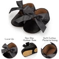 thumbnail image 4 of Infant Baby Girls Mary Jane Shoes Soft Sole Ballet Slippers Bow Princess Newborn Dress Wedding Flat Shoes, 4 of 6