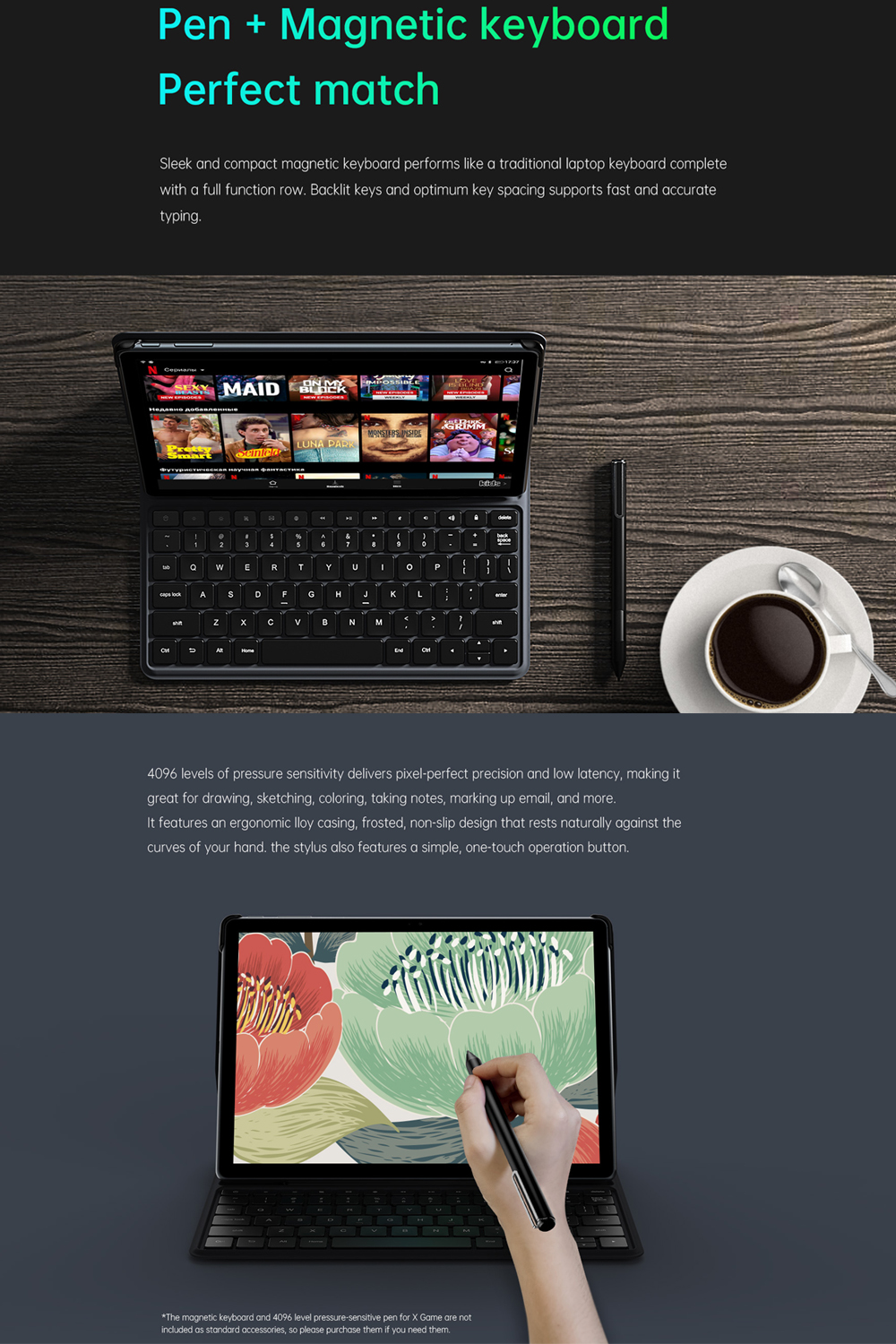 Buy ALLDOCUBE X Game Tablet PC, Android 11, 10.5 Tablet, Helio P90 CPU