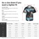 thumbnail image 5 of Fotbe Wild Blue Cool Dragon Camisa Hawaiana para Hombre Unisex – Camisa Casual de Verano con Botones de Manga Corta de Algodón y Lino,Medium, 5 of 7
