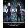 Yikayin Wetsuit Women 3mm Neoprene Wet Suit Full Body Thermal Wetsuits