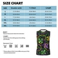 thumbnail image 6 of Bingfone Mardi Gras6 Pattern Men's Tank Tops Workout Sleeveless Tee Shirts Running Beach Tanks for Men-XX-Large, 6 of 8