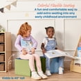 thumbnail image 3 of SoftZone Children's Cozy Cube Seat with Handle, Classroom Furniture, Earthtone, 4-Piece, 3 of 9
