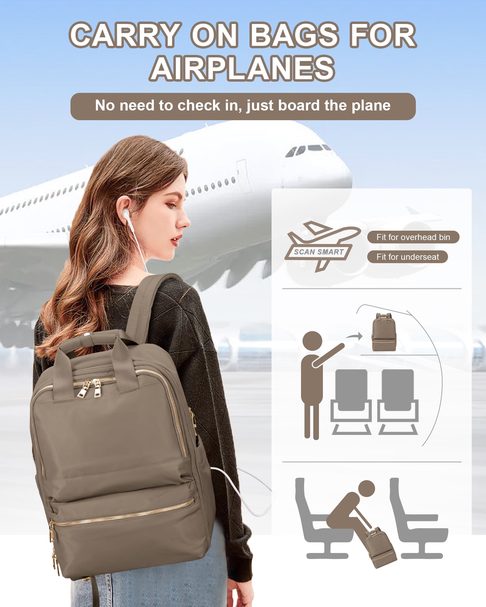 backpacks for traveling on airplanes on boards COR Surf Travel Backpack Carry Backpack - Travel Backpack with Clamshell Design The Island Hopper - 28L Blue Zpacks Offers the Best Lightweight Backpacking Gear Travel Backpack For Women Men
