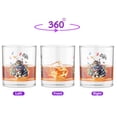 thumbnail image 2 of Maine Coon Celebrates Spring and Enjoys a Happy Easter 11oz Whiskey Glass Mug Cat Lover Kitten Owner Gifts Whiskey Cocktail Glasses Cup - 02001, 2 of 5