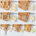 thumbnail image 2 of Cartoon Multipurpose Fondant Process Baking Tools Make Cookies Cake Decoration Cookie Cutter Biscuit Die Embossing Die Cake Mold I, 2 of 8