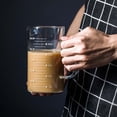 thumbnail image 2 of Hi,Fancy Grade Glass Cup Scale Easy Beaker Handle Hot-resistant Non-toxic To Read Glass Borosilicate Kitchen Cup Beaker 250ml 500ml, 2 of 9