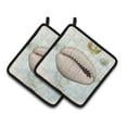 thumbnail image 1 of Carolines Treasures SB3038PTHD Shells Pair of Pot Holders, 7.5 x 3 x 7.5 in., 1 of 1