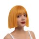 thumbnail image 1 of Minnieouse Peluca de mujer, pelo corto y liso, fiesta, vacaciones, Club, vestido elegante, decoración de Cosplay, regalos de disfraces para mujeres y Cuidado del cabello Amarillo Minnieouse CE014354-01, 1 of 4