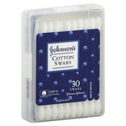 Johnson & Johnson Johnsons Cotton Swabs, 30 ea
