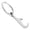 B, variant on Ultra-Lightweight Titanium Keychain Bottle Opener with Key Ring,Rust-Proof and Durable Camping and Travel Mini Beer Opener Tool Bartender Bottle Opener, Keychain Bottle Opener