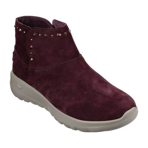 skechers easy going zip it booties