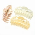 thumbnail image 6 of QinGoo Large Hair Claw Clip for Women Non-Slip Strong Hold Thick Long Hair Accessory, 1 Count, 3.94 Inch, Cream, 6 of 6