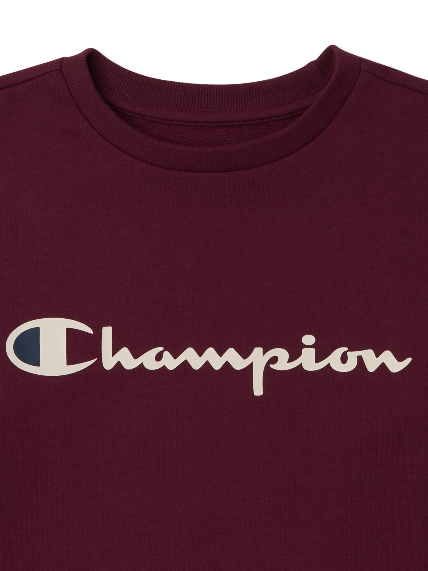 Champion Boys Signature Crewneck Sweatshirt, Fleece 8-20 Sizes
