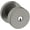 Lifetime Graphite Nickel, variant on Baldwin 5230.Entr Contemporary Single Cylinder Keyed Entry Door Knob Set - Nickel