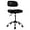 Black, variant on Black Square Minimalist Swivel Stool with Wheel for Work SPA Shop Massage Height-Adjustable and Cost-Effective Rolling Stool Chair with Back