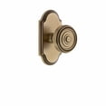 thumbnail image 3 of Grandeur 822251 Arc Solid Brass Privacy Door Knob Set - Grey, 3 of 6