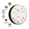 thumbnail image 4 of Gukieu Dandelion Print Car Tire Cover, Adjustable Waterproof and Dustproof Tire Protection Cover, Suitable for SUV, Truck, Van-16 inch, 4 of 6